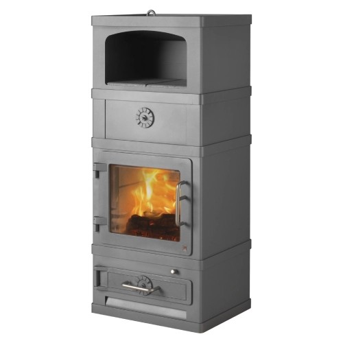 Holzofen Lotus 2060 | 8 kW mit compartiment chauffant