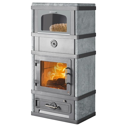 Holzofen Lotus 2080 | 8 kW mit compartiment chauffant