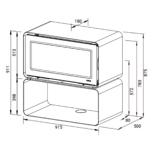 Holzofen Lotus Living 7 kW