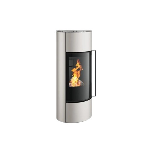 Holzofen Spartherm Senso M H2O perle 7,9 kW mit chamotte noire