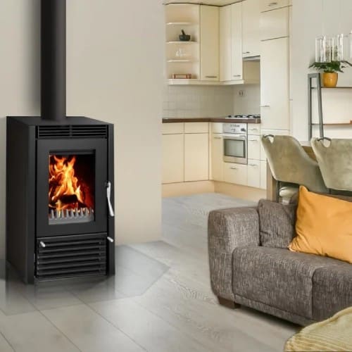 Holzofen Bruno Marbella Compact 12,3 kW Hydro
