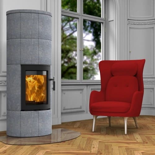 Holzofen Lotus Maestro 2 ecoLine 6 kW Wärmespeicher