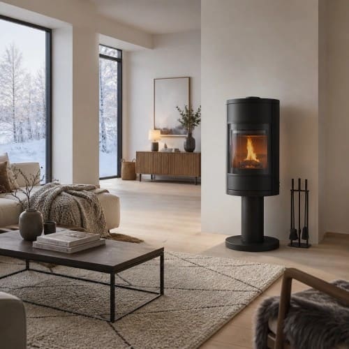 Holzofen Scan 68-3 Pedestal 5,5 kW