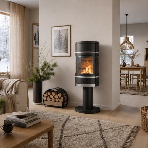 Holzofen Scan 68-10 Pedestal 5,5 kW