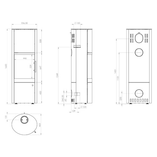Holzofen Königshütte Leo 5 kW