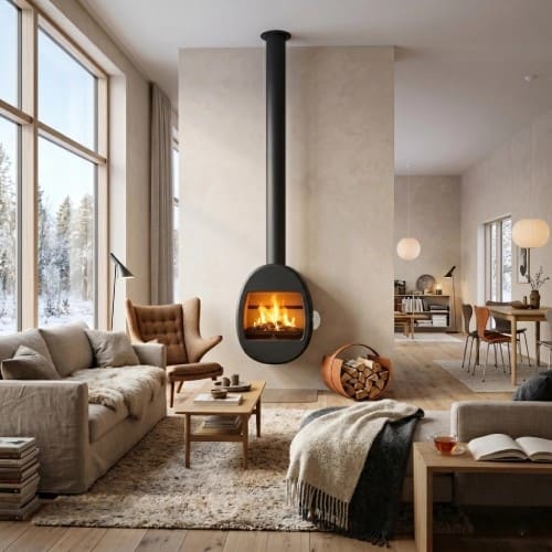 Holzofen Scan 66-1 Wall 5 kW