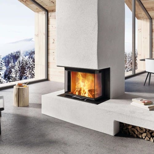 Holzeinsatz Austroflamm 64x33x51 S3 2.0 | 10 kW, Schiebetür