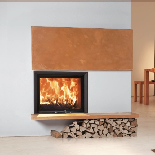Holzeinsatz Austroflamm 80x64S 2,0 | 10 kW Schiebetür
