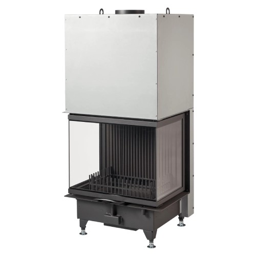 Holzeinsatz Austroflamm Vuur Drie 60 | 12 kW, Schiebetür