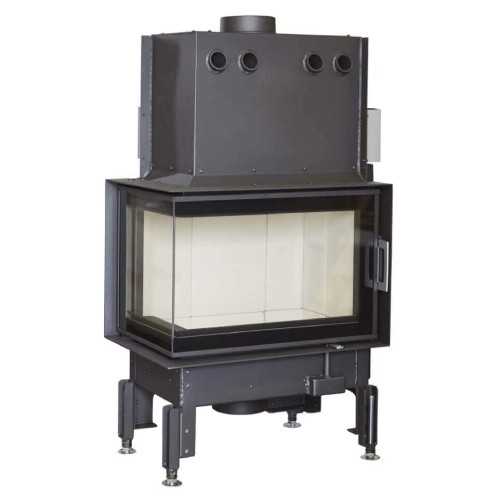 Holzeinsatz Austroflamm Eckkamin 63x40x42K 2.0 | 8 kW Drehtür