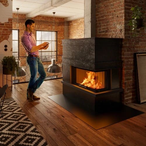 Holzeinsatz Spartherm Varia 2R-80h 11 kW Schiebetür