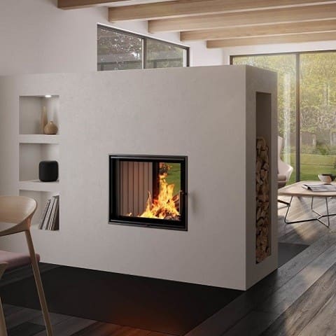 Holzeinsatz Spartherm Varia FD 11,6 kW raumluftunabhängig / Drehtür / Tunnel