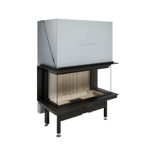 Holzeinsatz Spartherm Premium A-3RL-100h 13 kW Kaminpanorama, Schiebetür