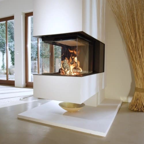 Holzeinsatz Spartherm Premium A-U-70h 11,4 kW Panorama-Kamin, Schiebetür