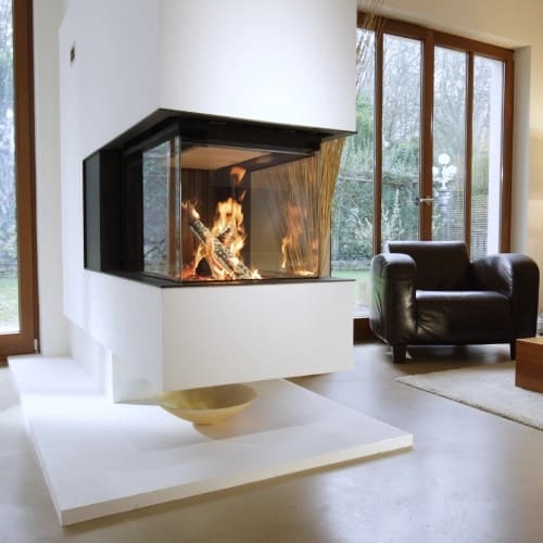 Holzeinsatz Spartherm Premium A-U-70h 11,4 kW Panorama-Kamin, Schiebetür