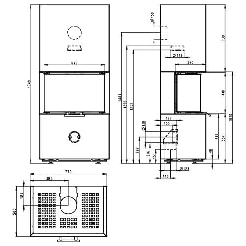 Holzofen Olsberg Osorno 8 kW