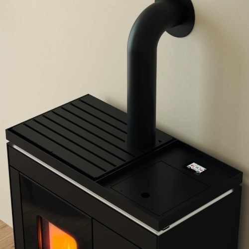 Pelletofen Olsberg Epana 6 kW mit Ambilight raumluftunabhängig