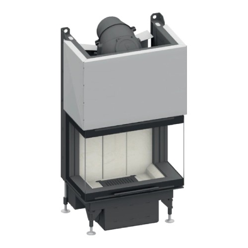 Holzeinsatz SCHMID Ekko U 67(34)51 h evo 7 kW Schiebetür