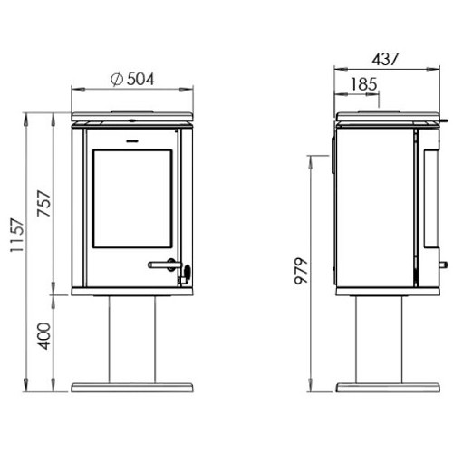 Holzofen Morsoe 7848 | 7,3 kW
