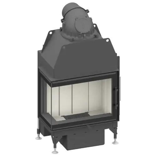 Holzeinsatz SCHMID Ekko L 67(34) s evo 7,5 kW Drehtür