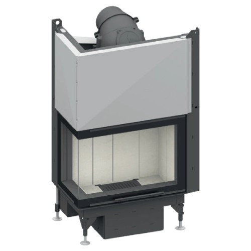 Holzeinsatz SCHMID Ekko L 67(34)51 h evo 7 kW Schiebetür