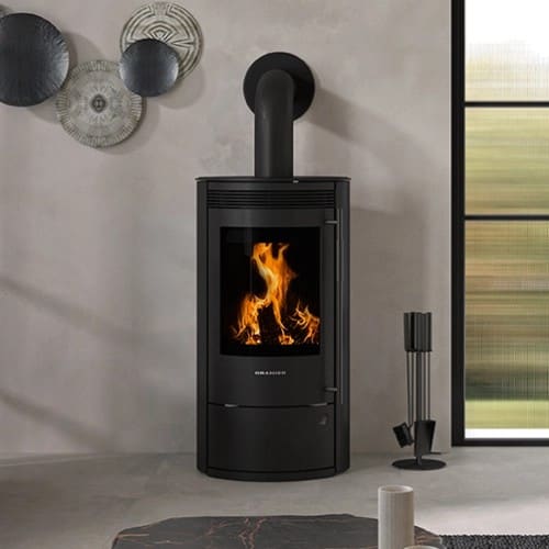 Holzofen Oranier Arktis 7 | 2.0 pureBLACK 7 kW