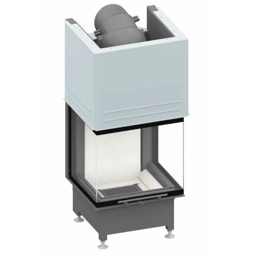 Holzeinsatz SCHMID Ekko U55(45) h 9 kW Schiebetür