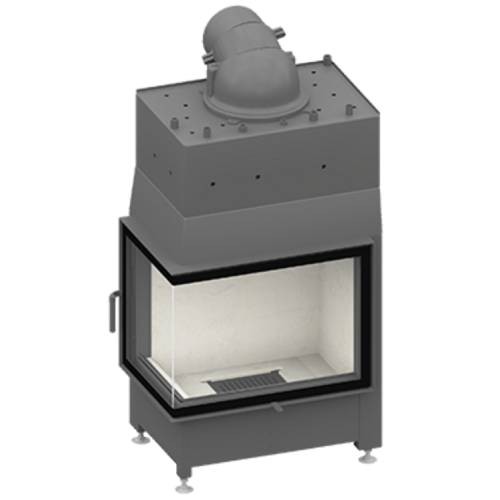 Holzeinsatz SCHMID Ekko W L 67(45)51 s Drehtür 14,9 kW ohne Heizbrücke