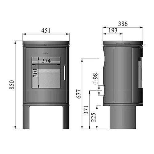 Holzofen Morsoe 6141 | 5,9 kW