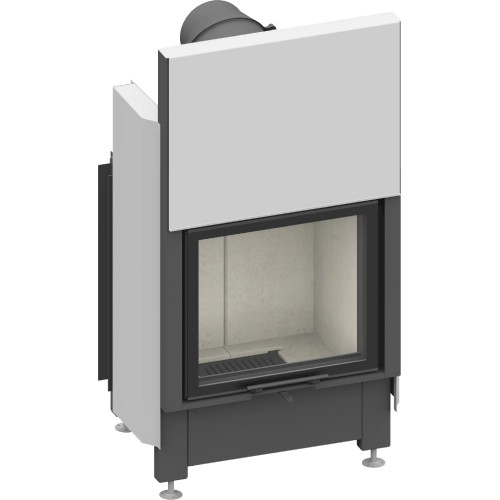 Holzeinsatz SCHMID Lina 55 h 7 kW Schiebetür
