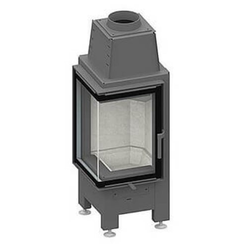 Holzeinsatz SCHMID Ekko 34(34) s Drehtür 7 kW