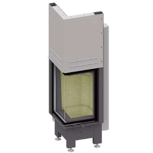 Holzeinsatz SCHMID Ekko 34(34) h Schiebetür 7 kW