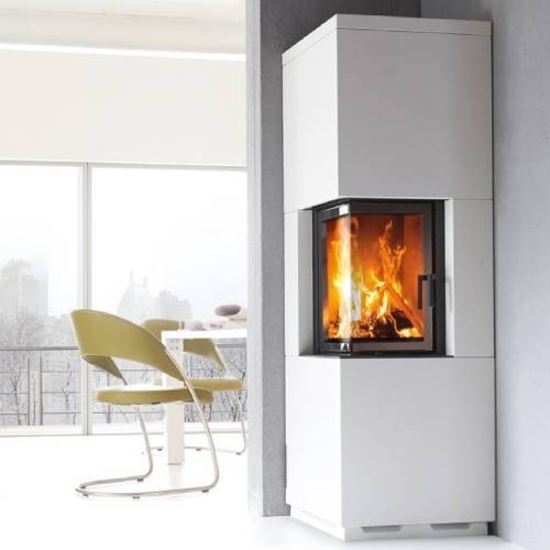 Holzeinsatz SCHMID Ekko 34(34) h Schiebetür 7 kW