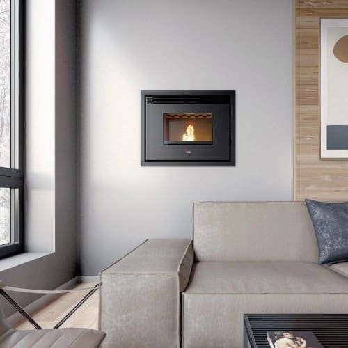 Pelleteinsatz Cadel Saturno 16 | 18 kW wasserführend