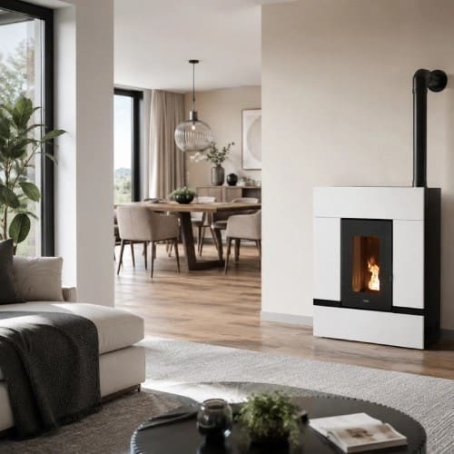 Pelletofen Cadel Mithos Plus 12 Up-Twin 12 kW