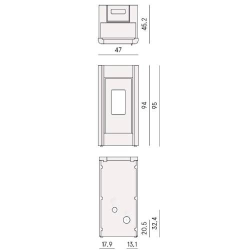 Pelletofen Cadel Sweet 7 | 7 kW
