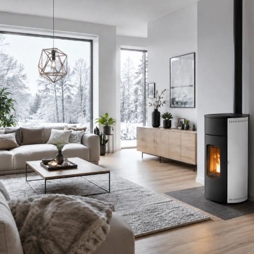 Pelletofen RED Kunal Air 6 XUP! S1 6,3 kW
