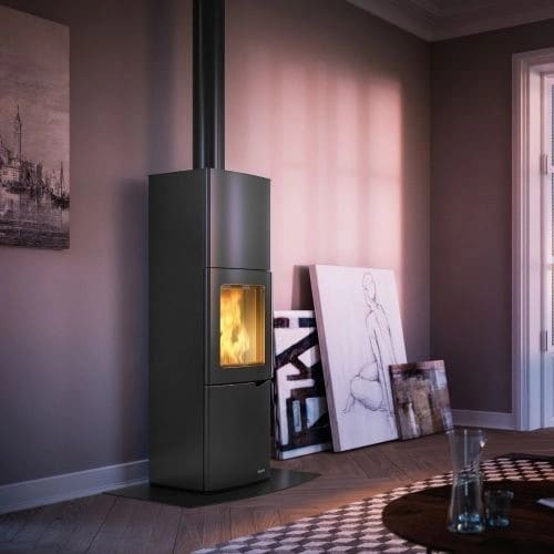 Holzofen Palazzetti Eva S mit ventilateur 7 kW