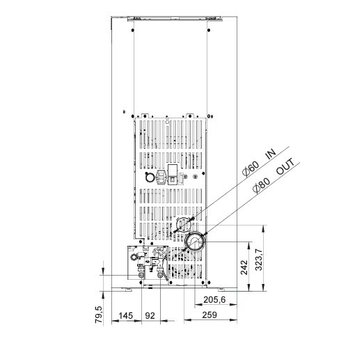 Pelletofen Palazzetti Ecofire Dadò Idro 20 | 20 kW wasserführend
