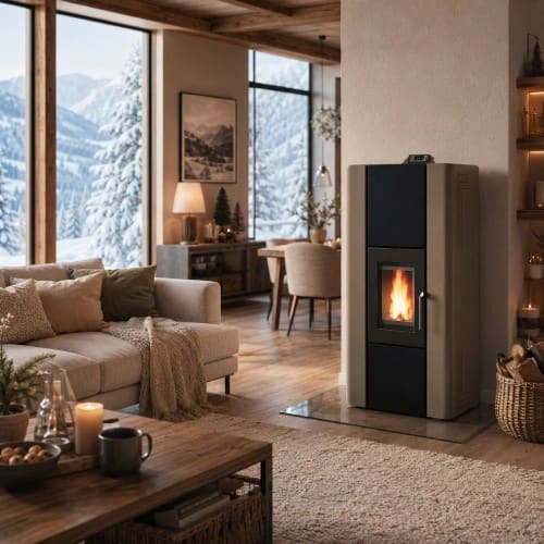 Pelletofen Royal Idro 270 | 26,7 kW wasserführend