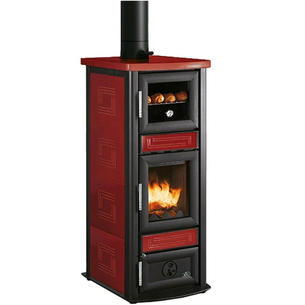 Holzofen Royal Stuba mit Backfach 7,1 kW
