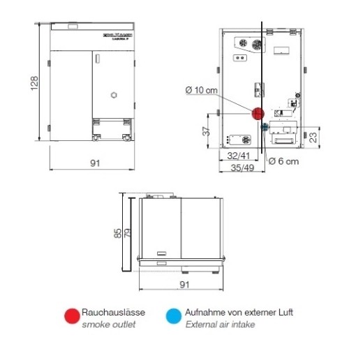 Pelletkessel Edilkamin Laguna2 P24 | 24,2 kW