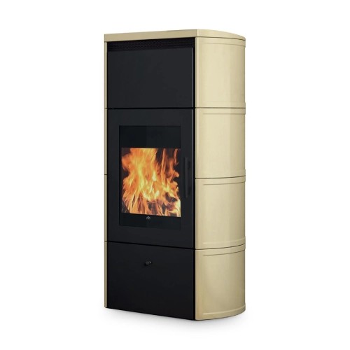 Holzofen Edilkamin Flamma 14 kW wasserführend