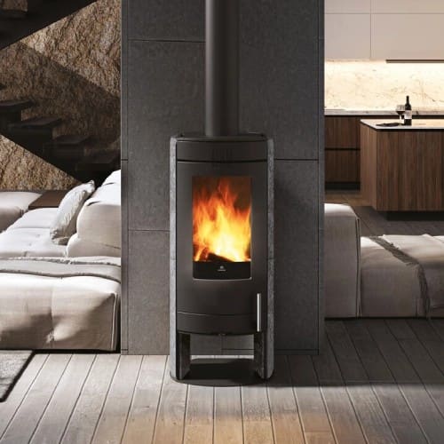 Holzofen Edilkamin Polo Open Evo 8,1 kW
