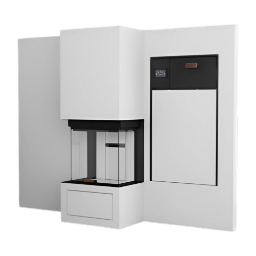 Holzeinsatz Austroflamm 57x38x52 S3 Duo Kamin hybride