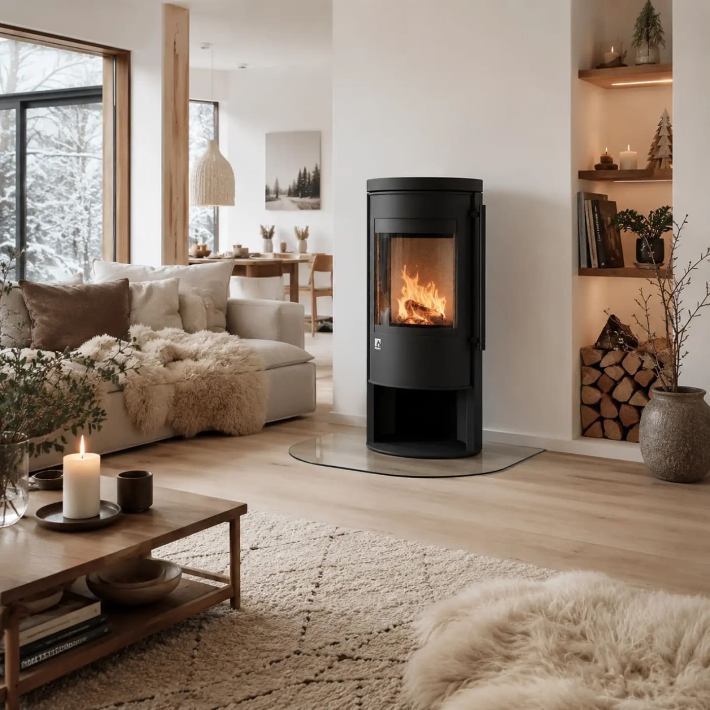 Pelletofen Drooff Aprica 2 Trend Pellet 7,1 kW