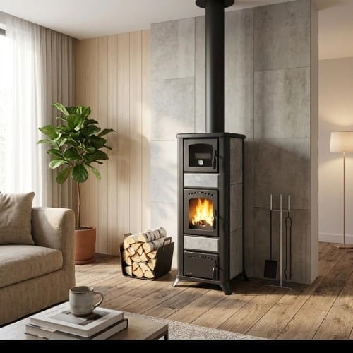 Holzofen Wamsler Romantik-B 7,5 kW mit Backfach