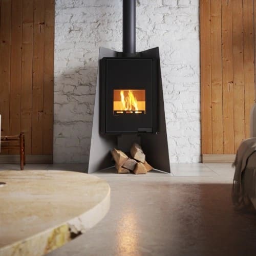 Holzofen HS Flamingo Deluxe Island 9,6 kW