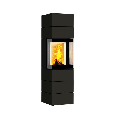 Holzofen Neocube S30 Black & White Edition 6 kW