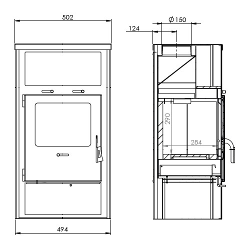 Holzofen Reuter Fayron 6 kW